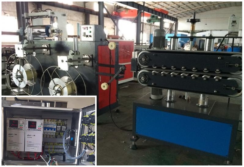 “熱烈歡迎某品牌造粒、擠出、發(fā)泡機(jī)設(shè)備制造廠成功應(yīng)用三科變頻器”